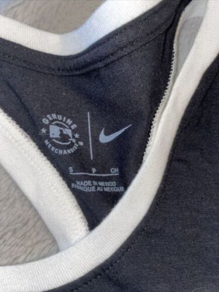 NWT Nike Chicago White Socks Women’s Razor Back Tank Top Official MLB Merch Sm - Picture 4 of 4